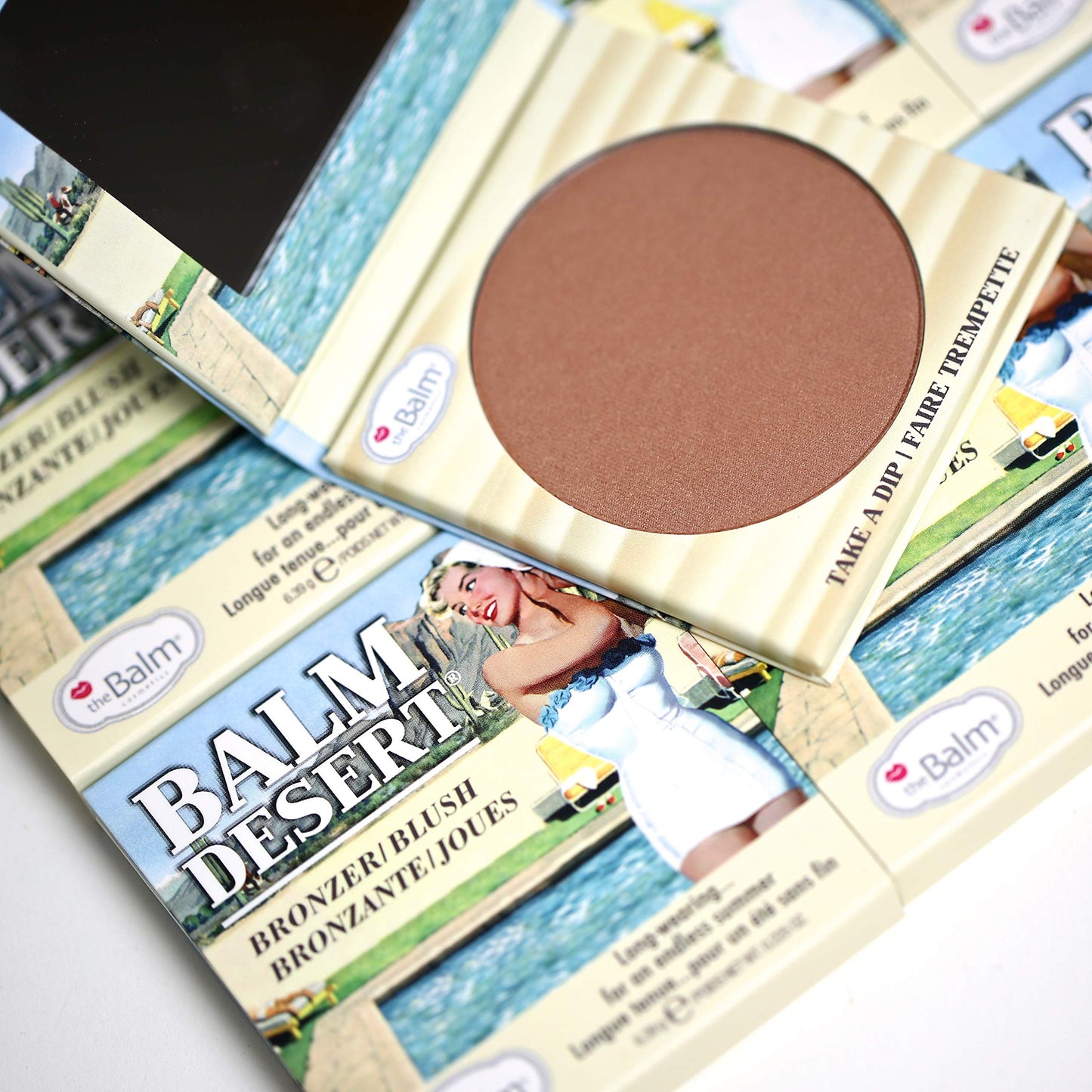 theBalm Desert Long-Lasting Bronzer/Blush, Natural Glow, Fade-Resistant Beauty & Personal Care theBalm