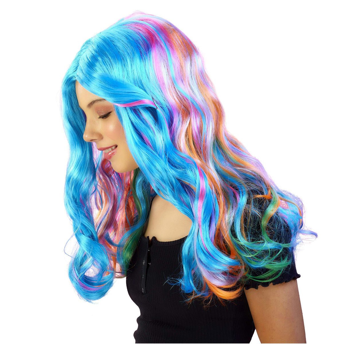 Rainbow High Rainbow Wig - 18"" Role Play Wig for Girls (572534EUC)