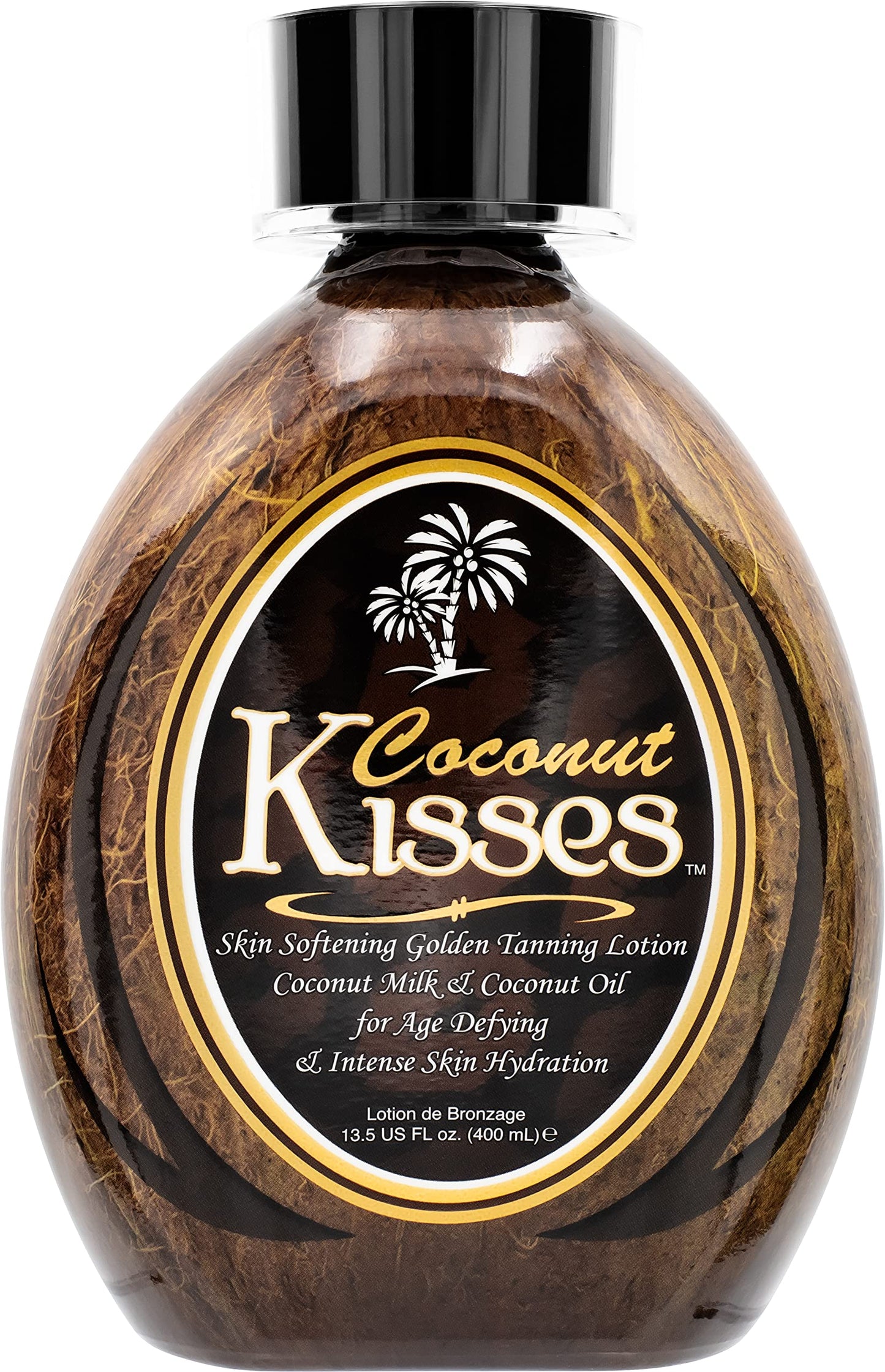 Ed Hardy Coconut Kisses Golden Tanning Lotion Cruelty Free, Gluten Free, Mineral Oil Free, DHA Free for All skin type, 13.5oz Beauty & Personal Care ED HARDY