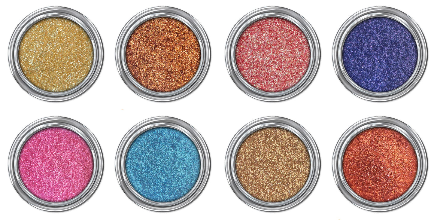 Concrete Minerals Natural Glitter Eyeshadow, Iridescent Shine and High Pigmentation, 100% Vegan and Cruelty Free, 2.4 Grams Loose Mineral Powder Beauty & Personal Care Concrete Minerals