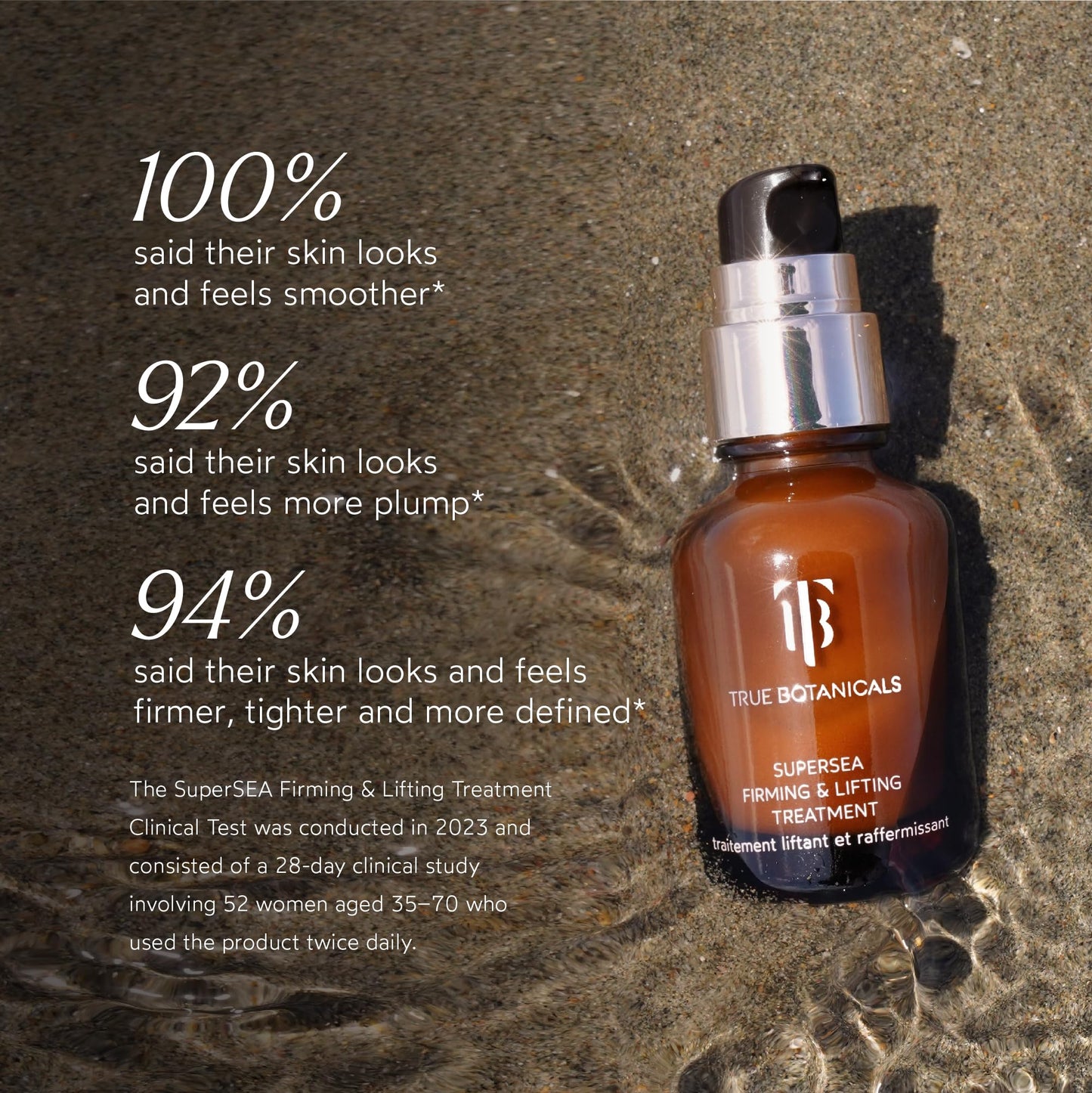 True Botanicals SuperSEA Firming & Lifting Treatment | Visibly Lifts, Tightens, Sculpts & Firms Skin | Potent Seaweeds & Sea Minerals | Dermatologist Beauty & Personal Care True Botanicals