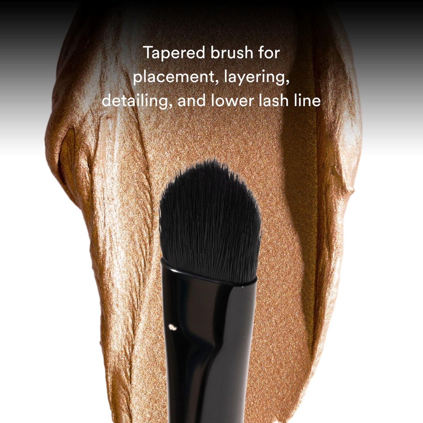 Gen See Liquid Eyeshadow Dual Tip Brush - Precision Eye Makeup Brush for Liquid and Cream Shadow, Vegan Bristles Blender and Detail Tool, Cruelty-Free Beauty & Personal Care Gen See