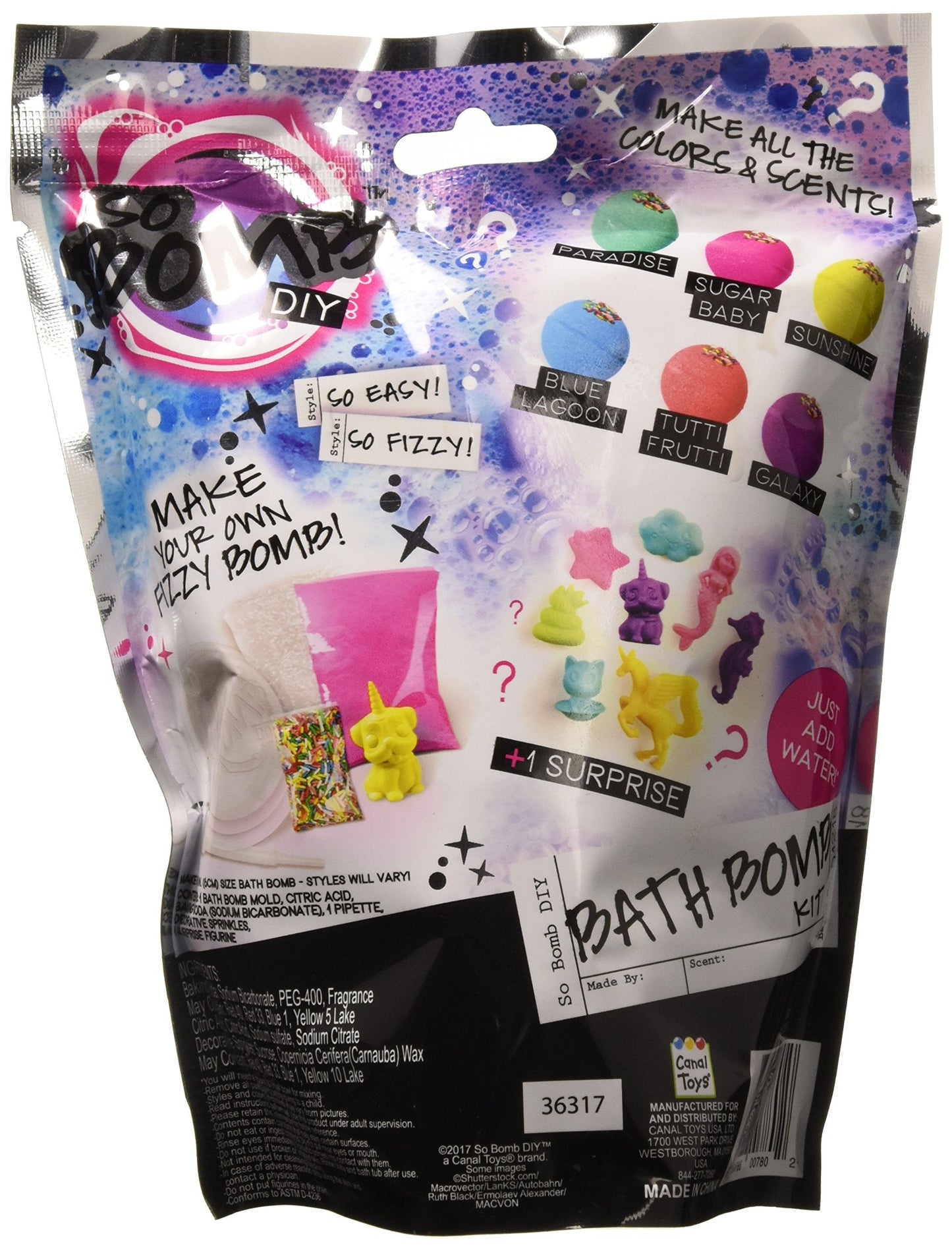 So Bomb Bath Surprise Blind Bag Make Your Own Beauty & Personal Care So Bomb