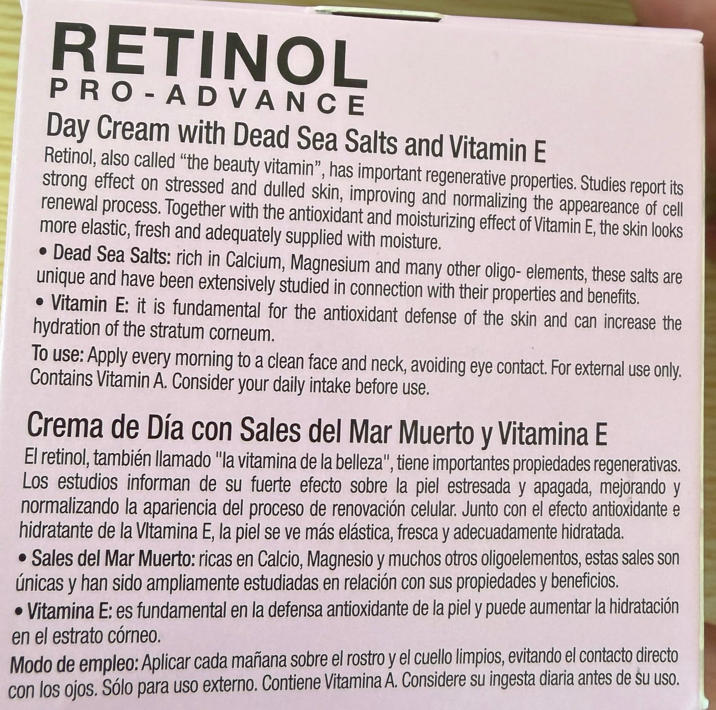 Delfanti Milano, Retinol Pro Advance Day Cream with Dead Sea Salts and Vitamin B, Anti Aging Moisturizer for Face and Neck, Made in Italy, 1.7 oz 50 Beauty & Personal Care Delfanti-Milano