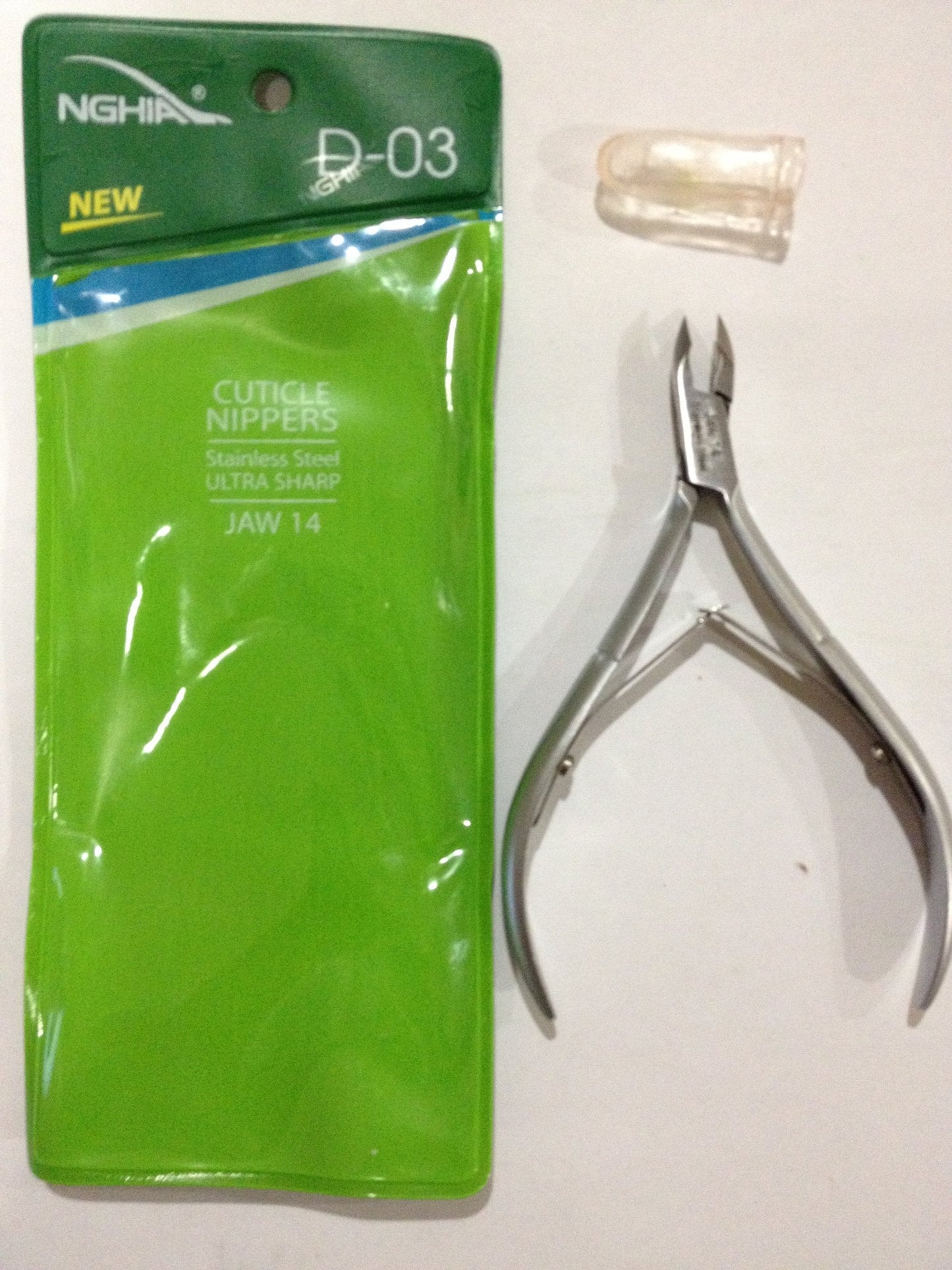 Nghia Stainless Steel Cuticle Nipper C-04 (Previously D-03) Jaw 14 Beauty & Personal Care Nghia
