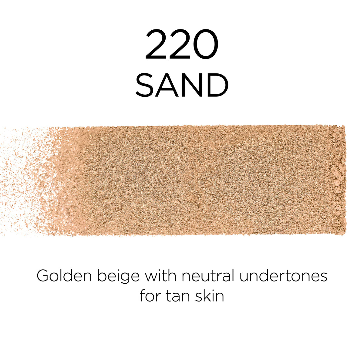 L'Oreal Paris Makeup Infallible Fresh Wear Foundation in a Powder, Up to 24H Wear, Waterproof, Sand, 0.31 oz. (Packaging May Vary)