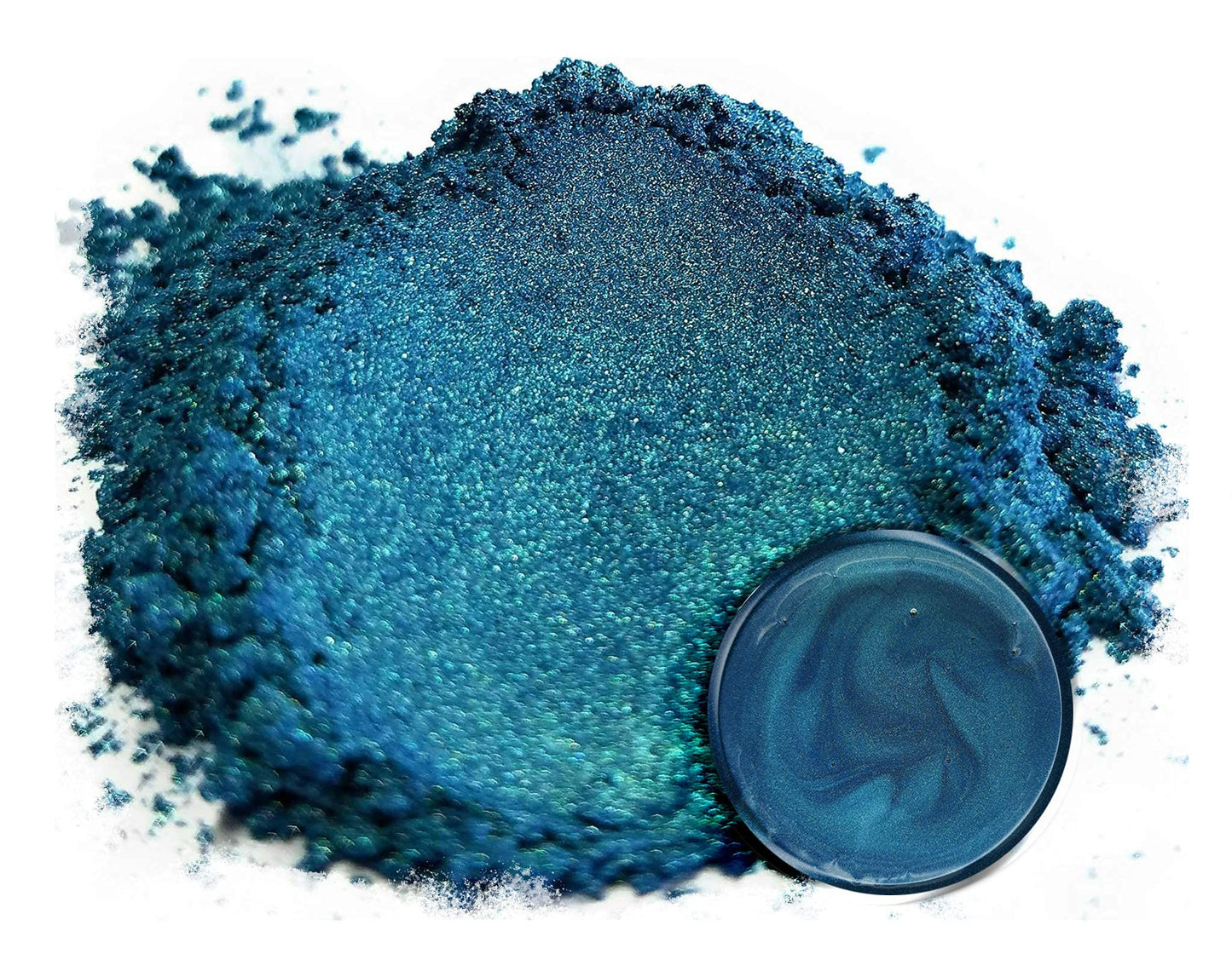 Eye Candy Pigments Premium Mica Powder - Macaw Blue Green (50gr) - for Epoxy, Resin, Soap, Paint, Woodworking, Acrylic Pouring, Bath Bombs, Fishing Beauty & Personal Care Eye Candy