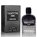 Valentine Nero for Men - Woody Aromatic Fragrance with Floral and Mineral Notes - Masculine Scent - 100ml Beauty & Personal Care URBAN COLLECTION