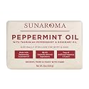 Sunaroma Peppermint Oil W/ Tasmanian Pepperberry and Alpine Rose Soap (8 Ounce) Beauty & Personal Care SUNAROMA