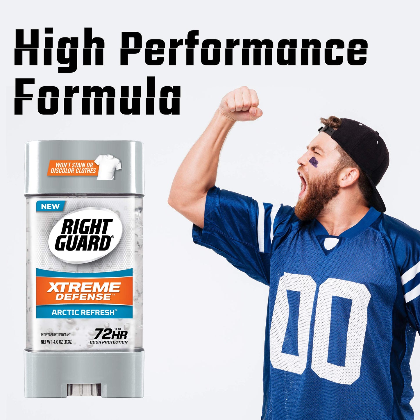 Right Guard Xtreme Defense Antiperspirant Deodorant Gel, Arctic Refresh, 4 Ounce (6 pack) Beauty and Personal Care Right Guard