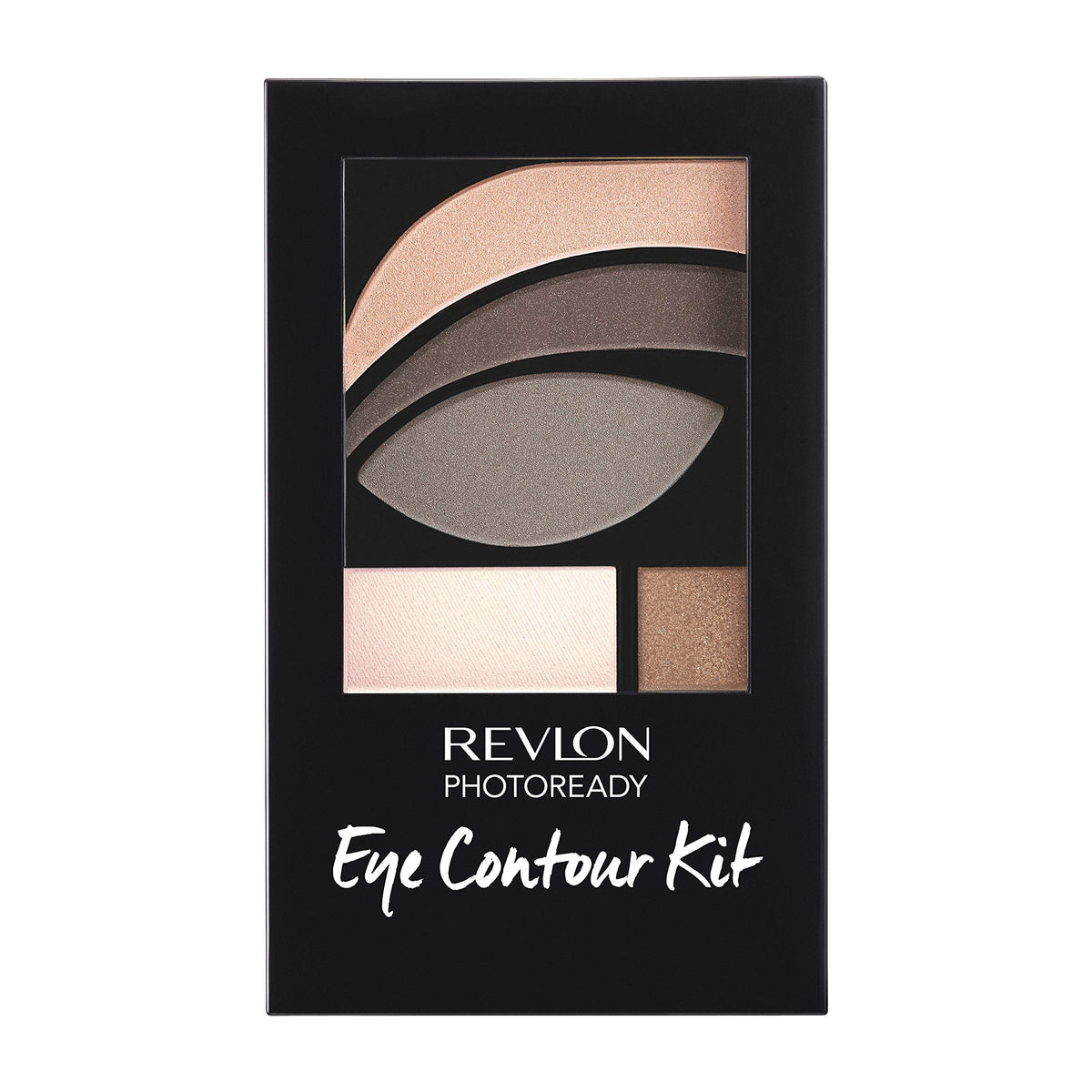 Revlon PhotoReady Eye Contour Kit, Eyeshadow Palette with 5 Wet/Dry Shades & Double-Ended Brush Applicator, Metropolitan (501), 0.1 oz Beauty & Personal Care REVLON