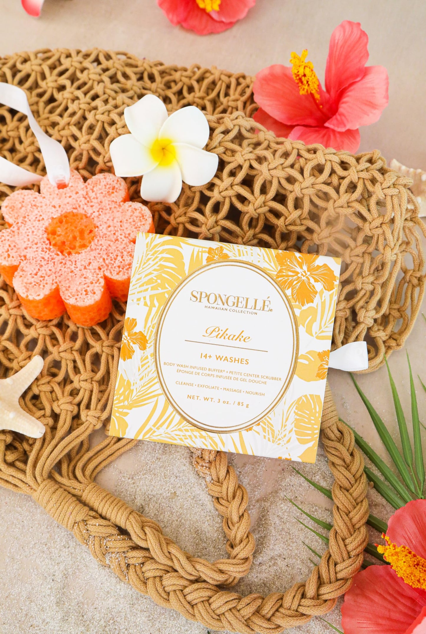 Spongellé Hawaiian Pikake Botanical Body Wash Sponge Beauty and Personal Care SPONGELLÉ