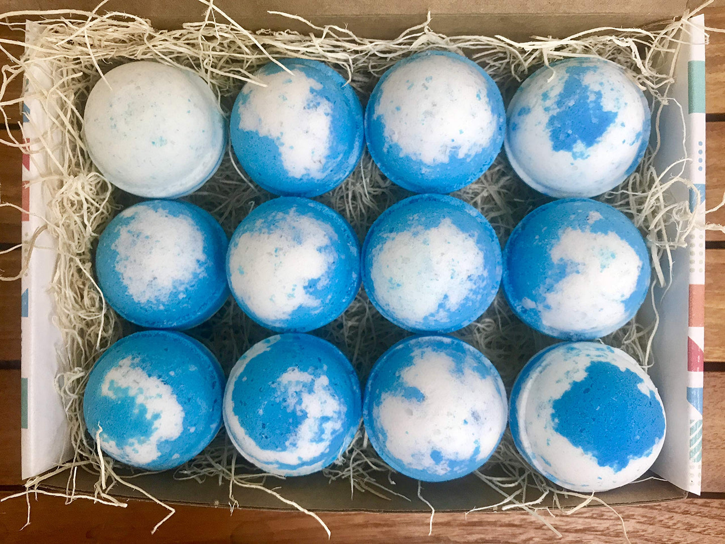 Refugee Bath Co. Variety Pack Bath Bombs Tea Tree and Eucalyptus Essential Oils Cocoa Butter Support Refugee Employment in USA (12 Pack) Beauty & Personal Care Refugee Bath Co.