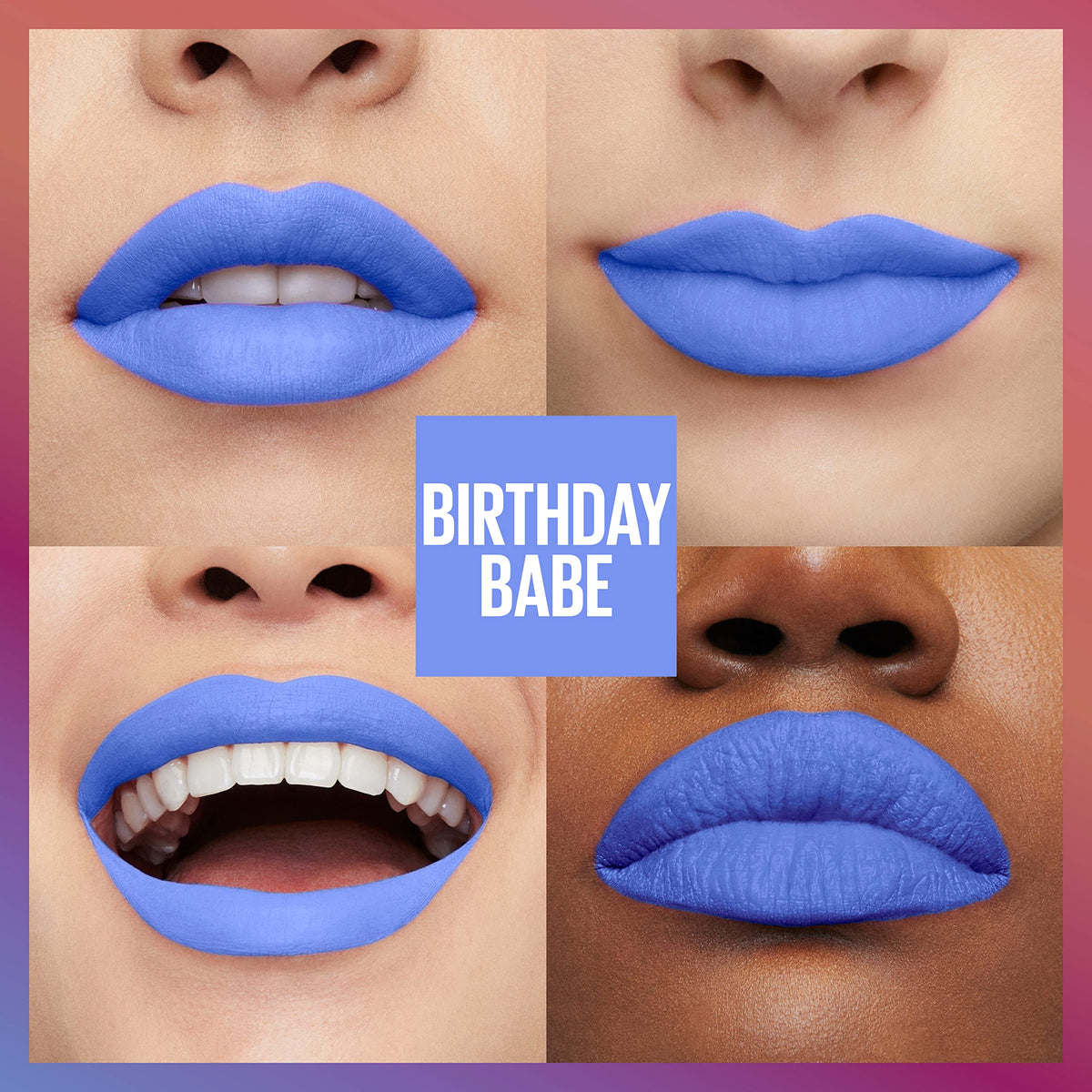 MAYBELLINE New York Super Stay Matte Ink Liquid Lipstick, Transfer-Proof, Long-Lasting, Limited-Edition Birthday-Cake-Scented Shades, Birthday Babe Beauty & Personal Care MAYBELLINE
