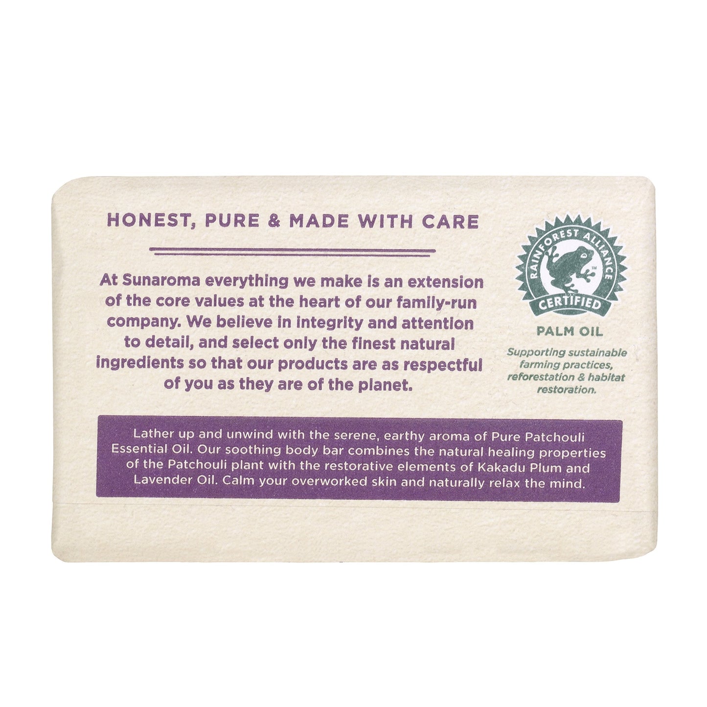 Sunaroma Patchouli Oil Relaxing Body Bar, 8 oz Beauty & Personal Care SUNAROMA