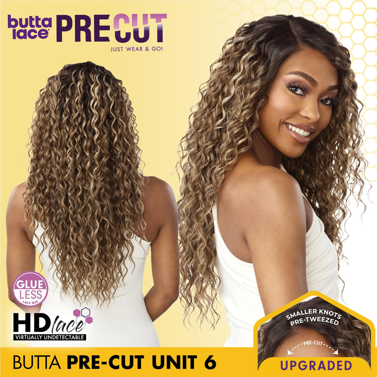 Sensationnel Butta Lace Precut Wig-Unit 6, TH2/30