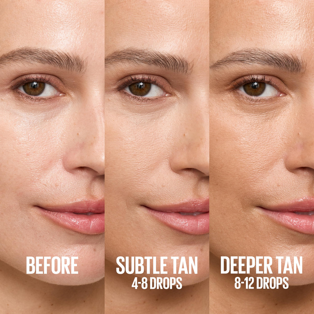 Maybelline Super Stay Summer Shot Face Tanning Drops, Customizable Self Tan for 96 Hours, with 2% Hyaluronic Acid For Face and Neck, Buildable