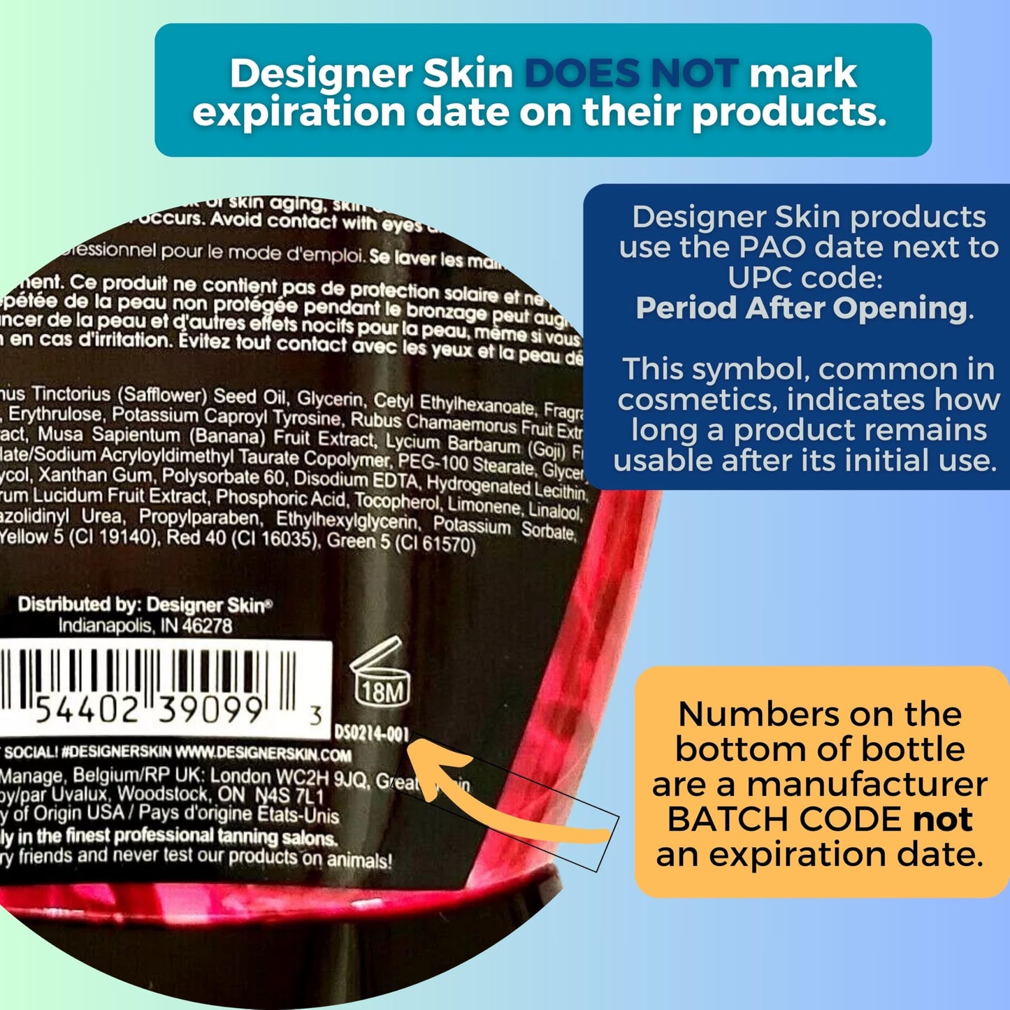 Australian Gold Designer Skin Obvious 18X Bronzer Tanning Bed Lotion 13.5 ounces Beauty & Personal Care Australian Gold