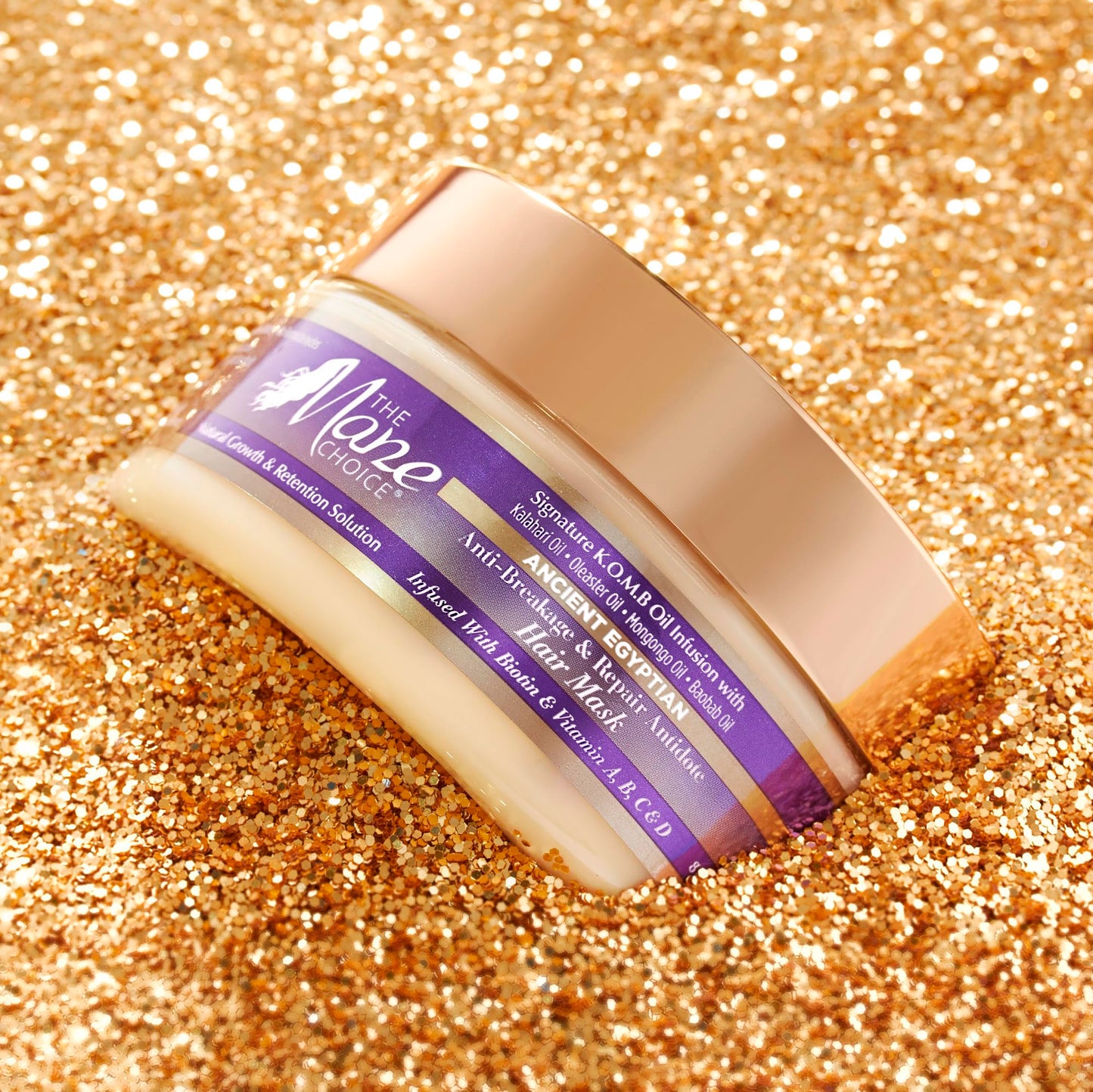 The Mane Choice Ancient Egyptian Anti-Breakage & Repair Antidote Hair Mask for Coily, Wavy & Curly Hair, 8 Ounce Beauty & Personal Care The Mane Choice