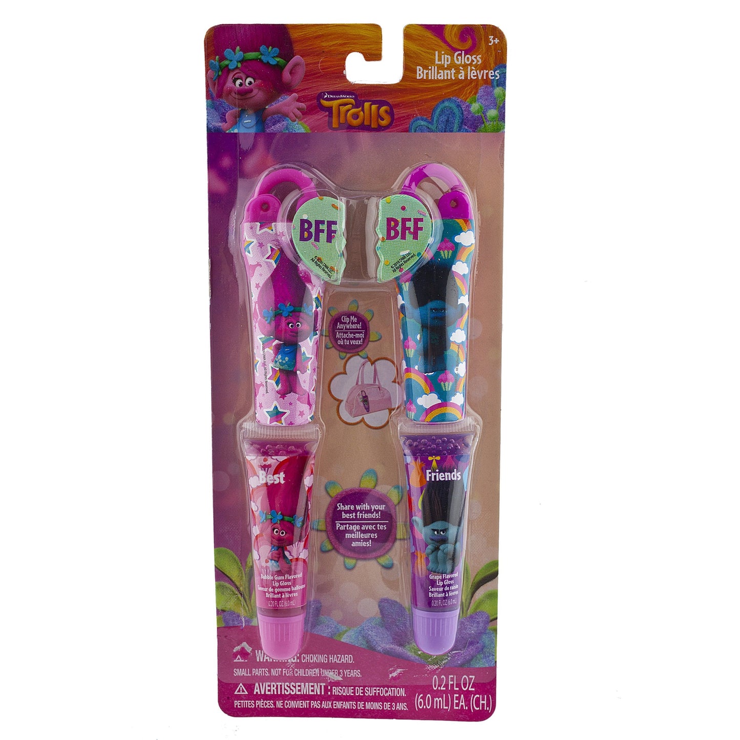 Trolls BFF Lip Gloss Set Beauty & Personal Care Townley Girl