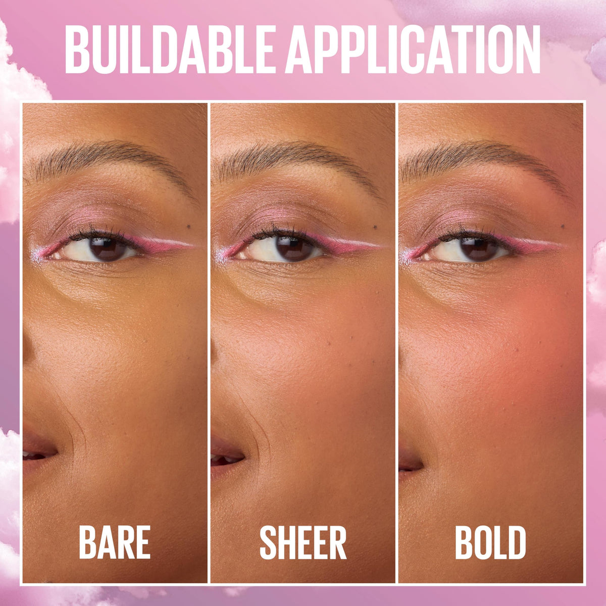 Maybelline Cloudtopia Blush for Cheeks and Lip Mousse, Ultra-Vivid, Pigmented Formula for Up to 14HR of Blush and Lip Makeup Color, Enchanted Mauve, 1