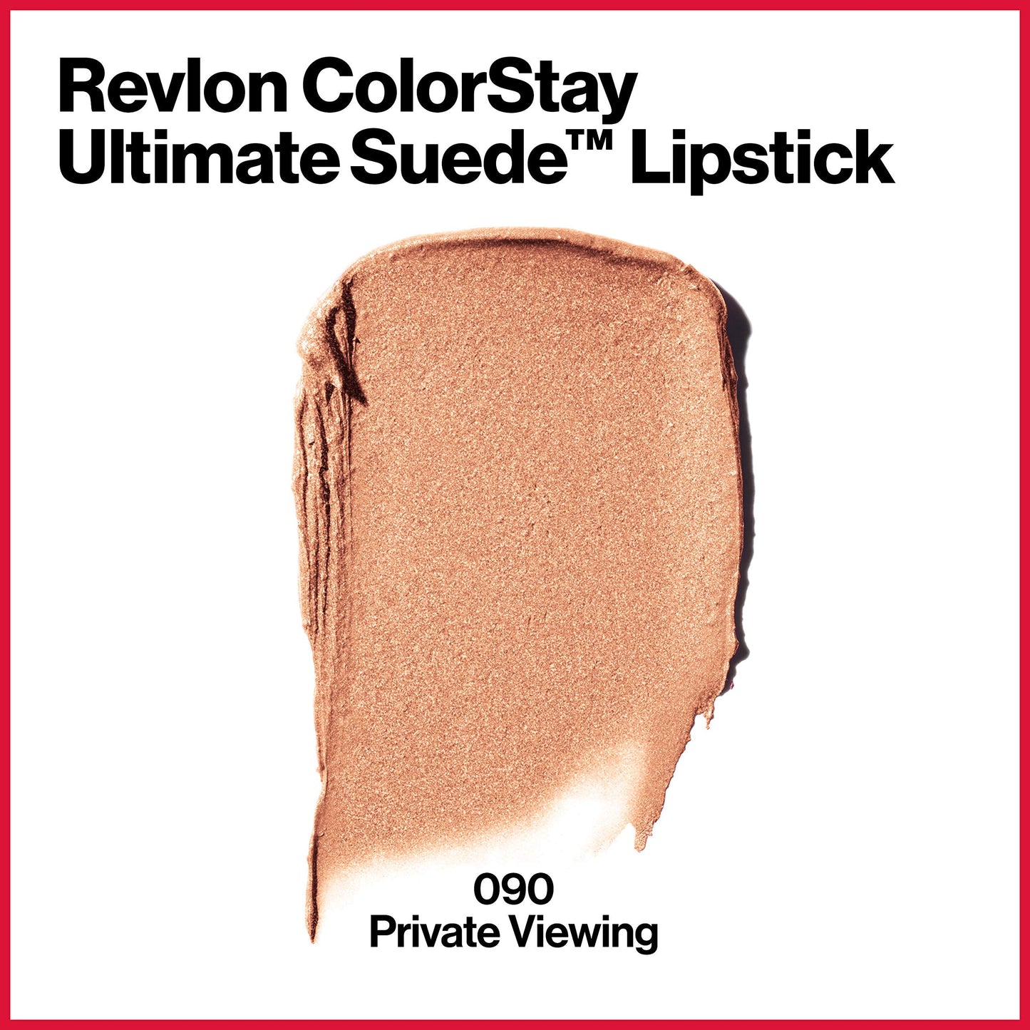 REVLON ColorStay Ultimate Suede Lipstick, Longwear Soft, Ultra-Hydrating High-Impact Lip Color, Formulated with Vitamin E, Private Viewing (090), 0.09 Beauty & Personal Care REVLON