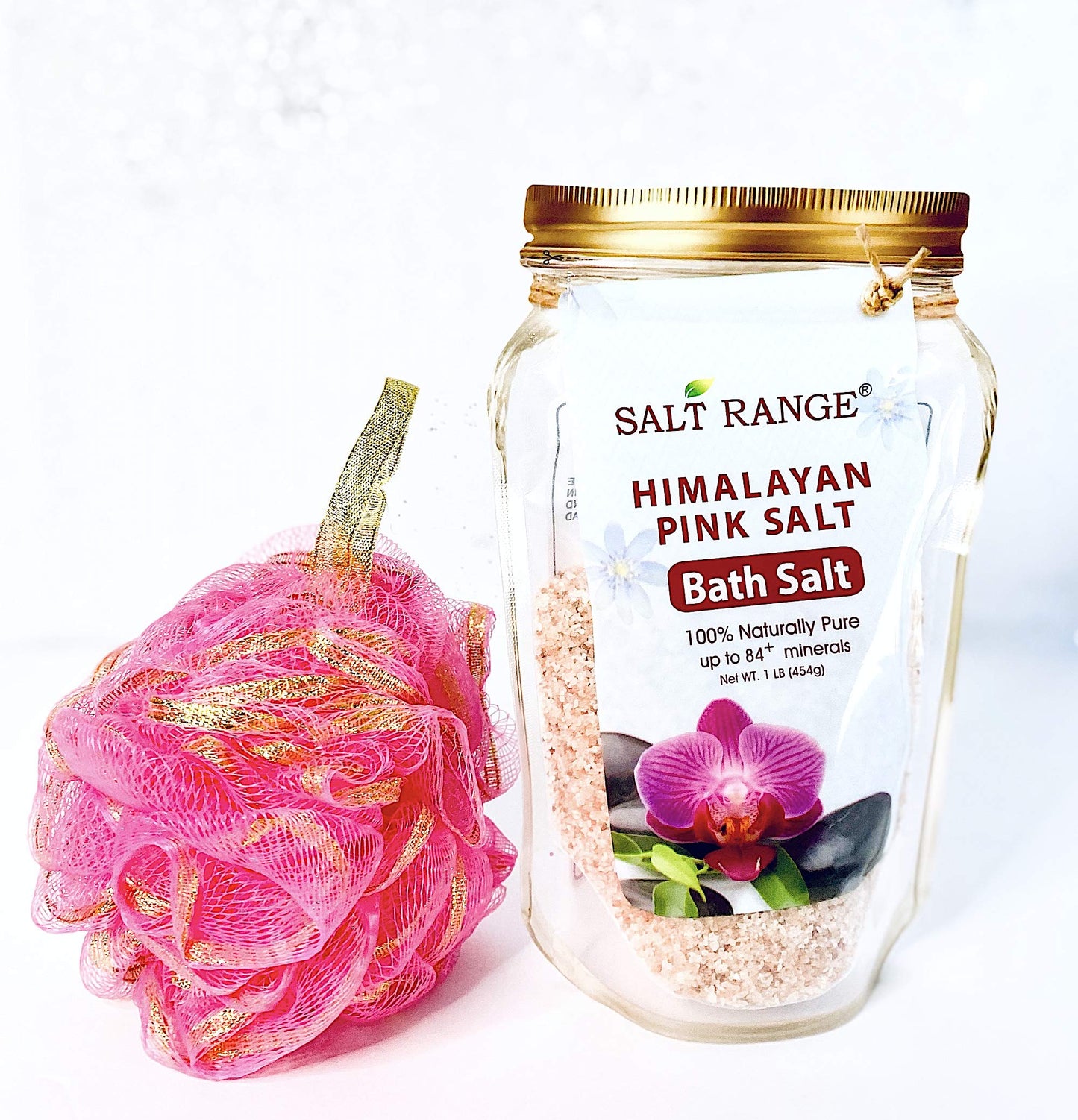 Himalayan Pink Bath Salt 100% Naturally Pure 1LB Enjoy This Bath Salt After a Long Day to Relax. Beauty and Personal Care Salt Range