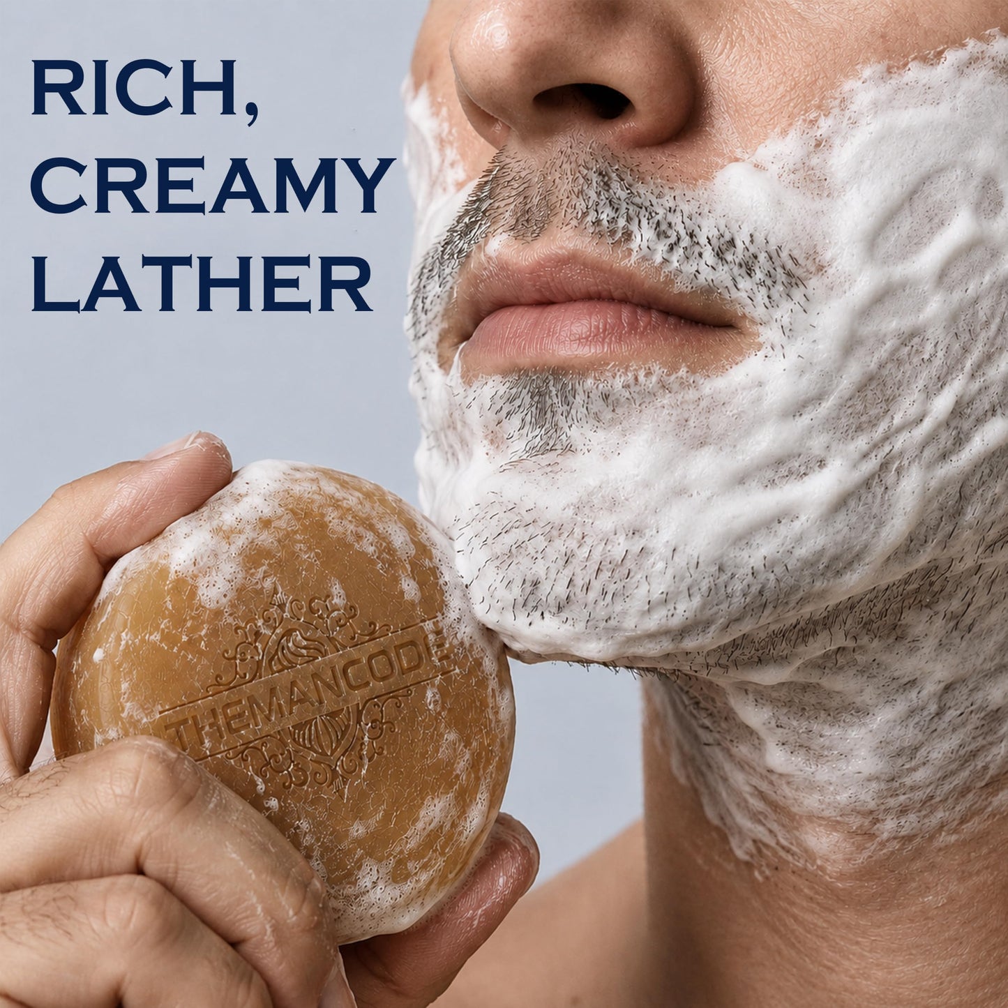 THEMANCODE Shaving Soap for Men, 4 Pack Variety, 2.5 oz Each Beauty and Personal Care THEMANCODE