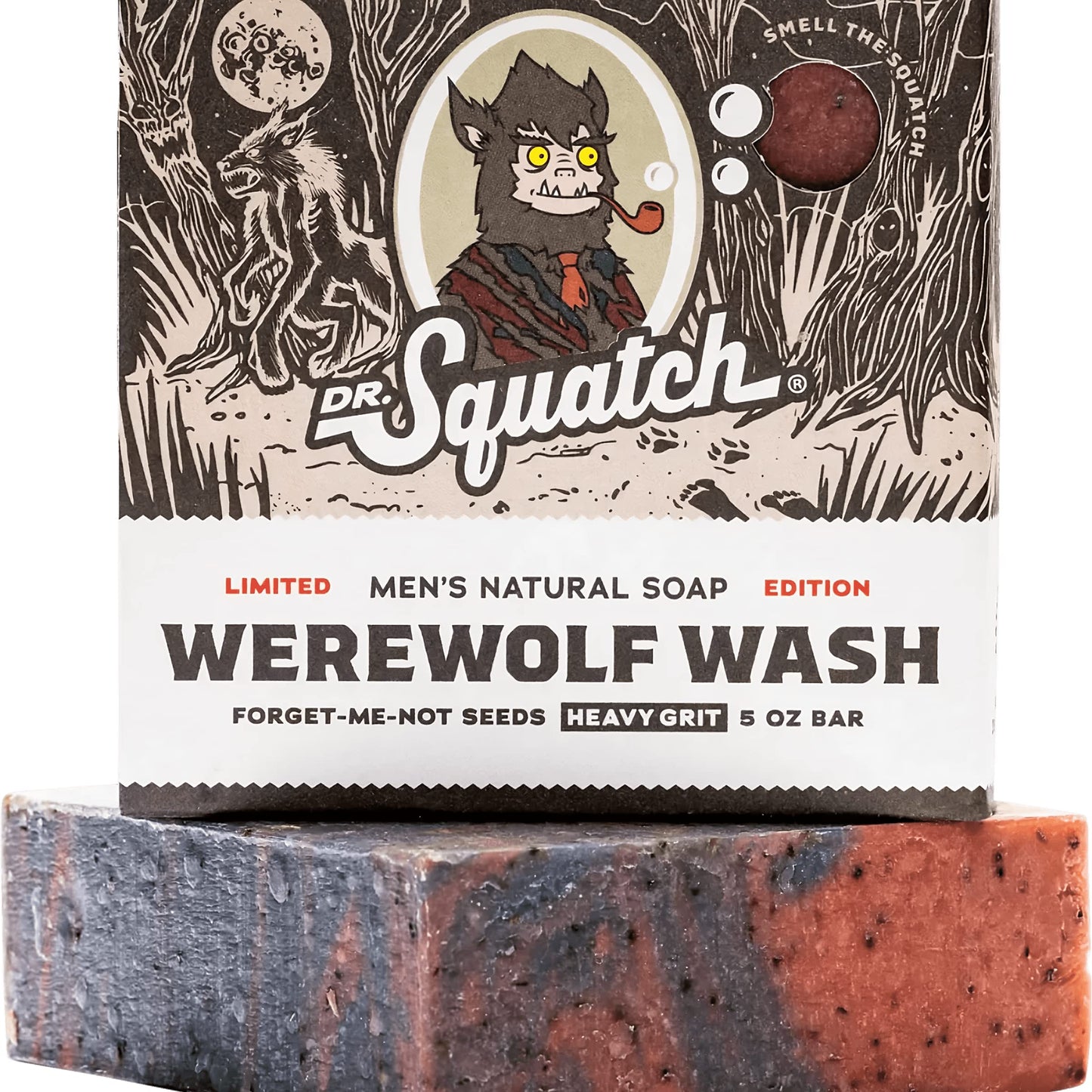 Dr. Squatch All Natural Bar Soap for Men Limited Edition, Werewolf Wash Beauty & Personal Care Dr. Squatch