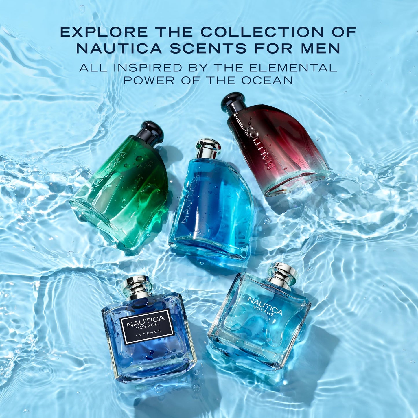 Nautica Voyage Eau De Toilette, Cologne and Fragrance For Men, Fresh, Romantic, Fruity Scent Woody, Aquatic Notes of Apple, Water Lotus, Cedarwood Beauty & Personal Care Nautica