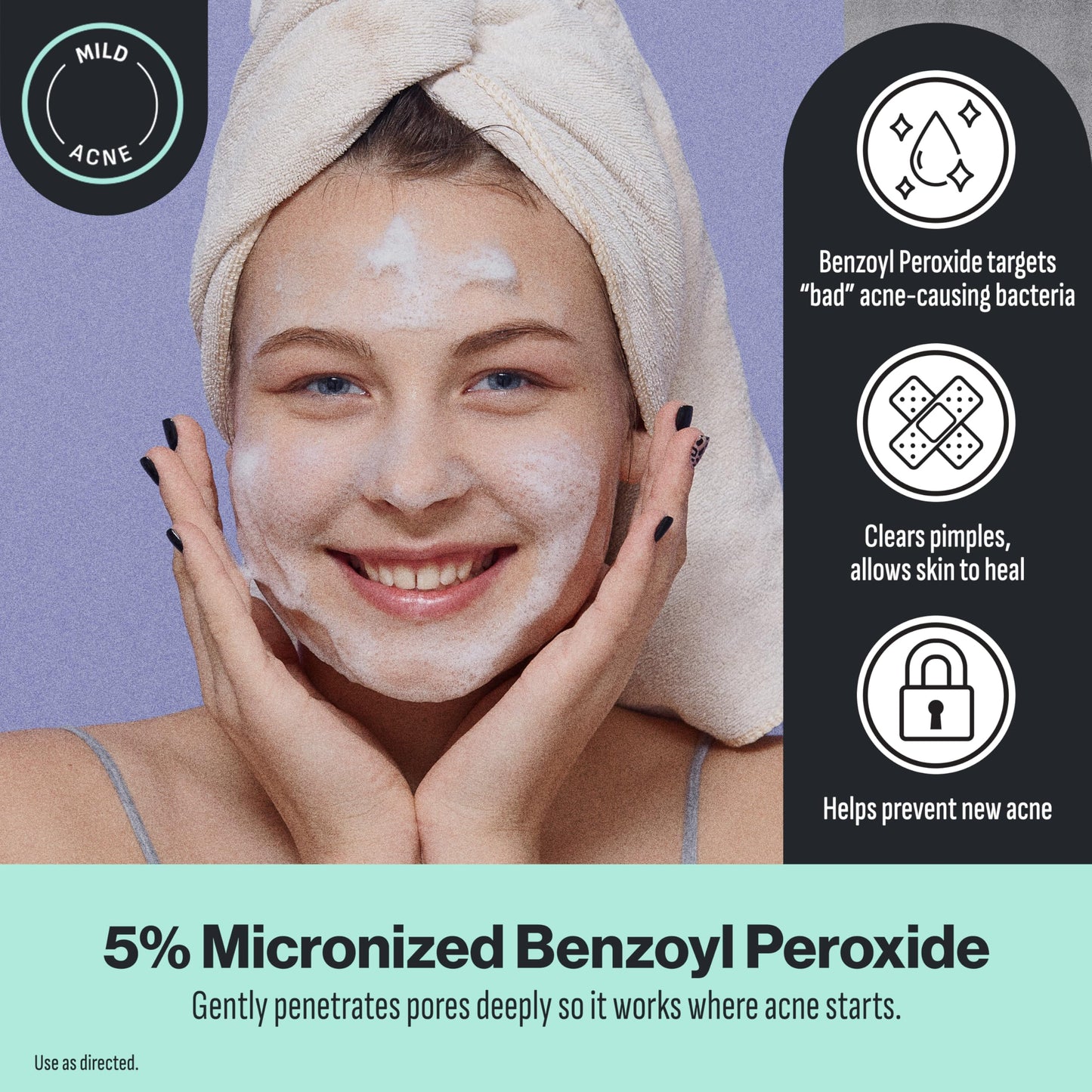 Oxy Sensitive Skin Acne Cream Cleanser Beauty & Personal Care Oxy