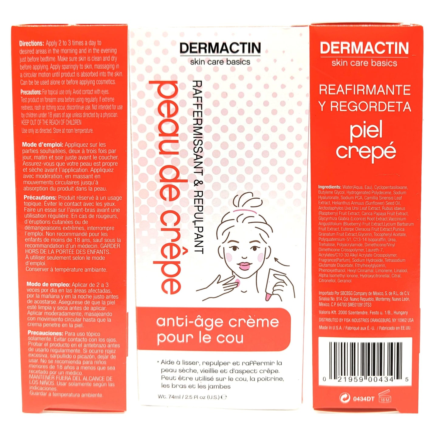 Dermactin Crepe Skin Firming Cream 2.5 oz. Beauty & Personal Care Dermactin