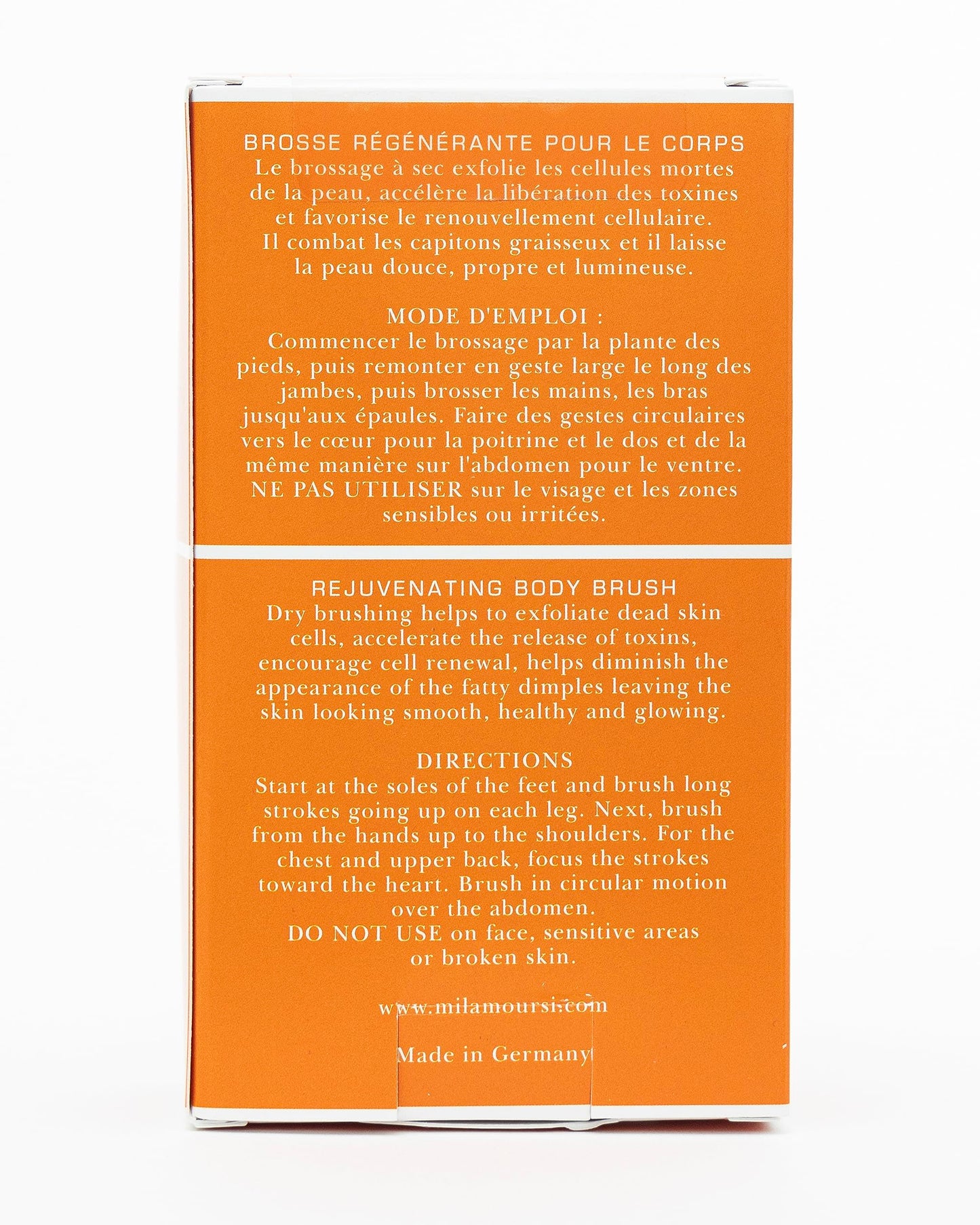 Rejuvenating Dry Body Brush Beauty & Personal Care Mila Moursi