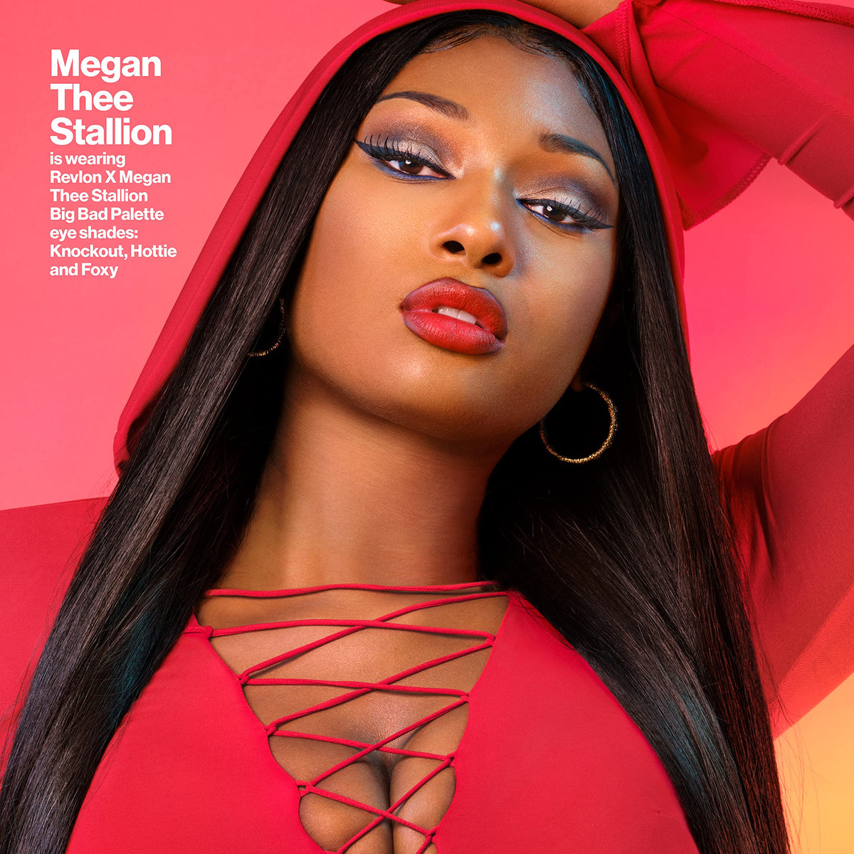 Revlon Eyeshadow Palette, Megan Thee Stallion Eye Makeup, Creamy Pigmented in Blendable Matte & Pearl Finishes, Big Bad, 001, 0.37 oz Beauty & Personal Care REVLON
