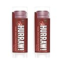 Hurraw! Black Cherry Tinted Lip Balm, 2 Pack: (Sheer Red Tint) Organic, Certified Vegan, Cruelty and Gluten Free. Non-GMO, 100% Natural Ingredients. Beauty & Personal Care HURRAW!