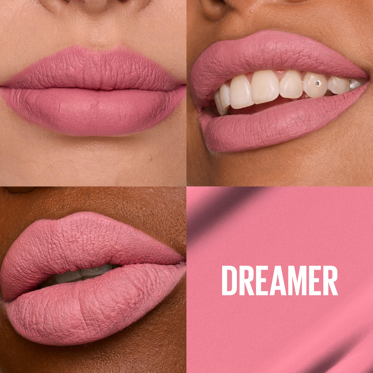 Maybelline Super Stay Matte Ink Liquid Lipstick Makeup, Long Lasting High Impact Color, Up to 16H Wear, Dreamer, Warm Pink Neutral, 1 Count, Packaging Beauty & Personal Care MAYBELLINE