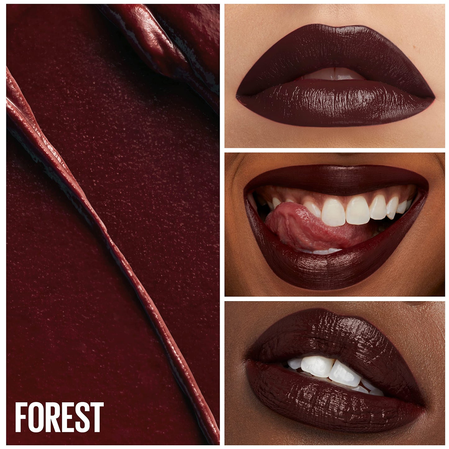 Maybelline Green Edition Butter Cream High-Pigment Bullet Lipstick, Forest, Plum Brown, 0.12 oz Beauty & Personal Care MAYBELLINE
