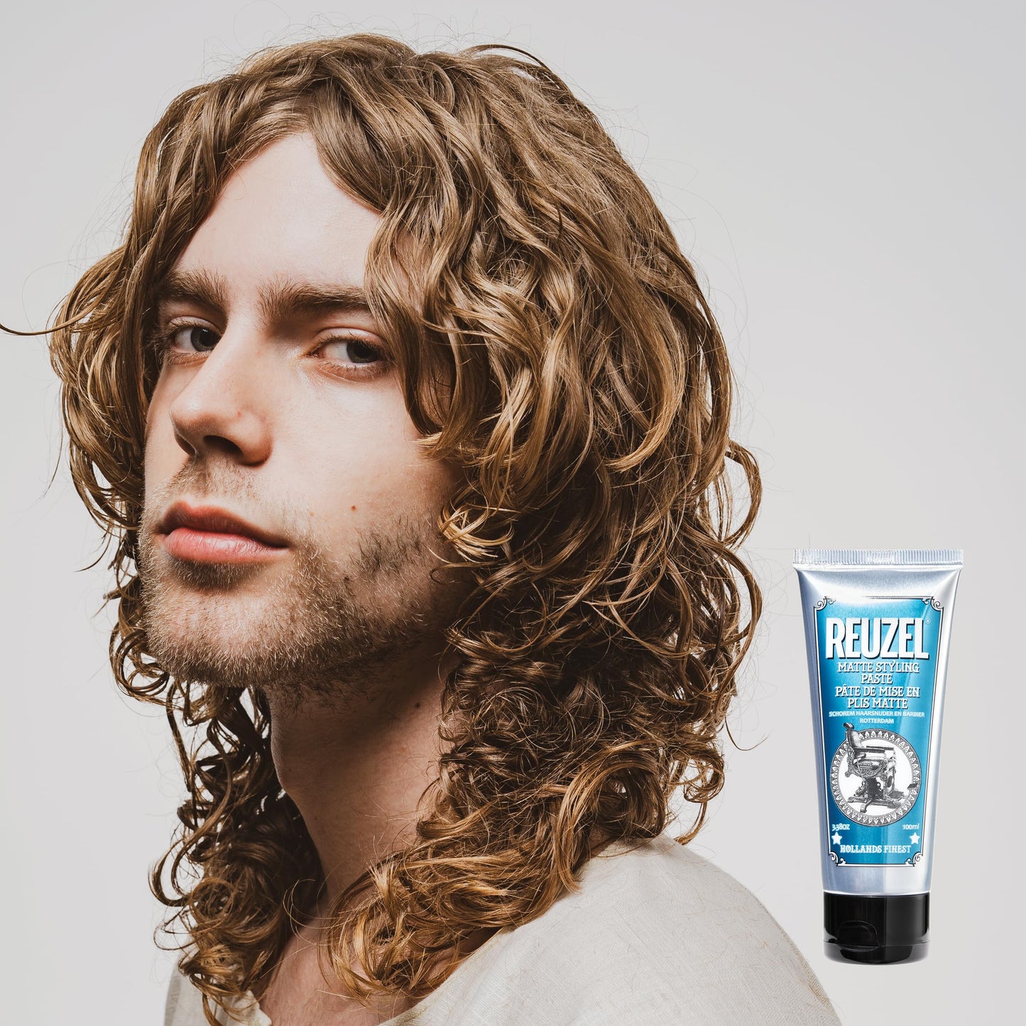 REUZEL Grooming Cream, Pilable Natural Light Hold, Adds Texture and Definition, Moisturizing, Weightless, Easy To Wash Out, Water Based Formula Beauty & Personal Care REUZEL
