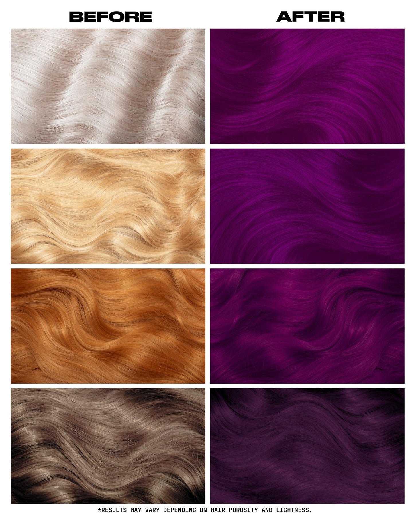 Lunar Tides Semi-Permanent Hair Color (43 colors) (Plum, 8 fl. oz.) Beauty & Personal Care Lunar Tides