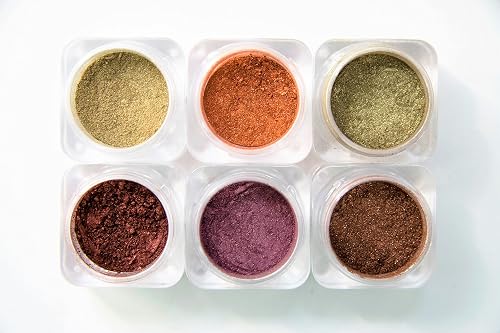 Naked Cosmetics Mica Powder Pigment for Makeup - Lip Gloss Pigment Powder for Lipstick - Pigment Powder for Nails - Loose Mica Pigment Powder for Face Beauty & Personal Care Naked Cosmetics