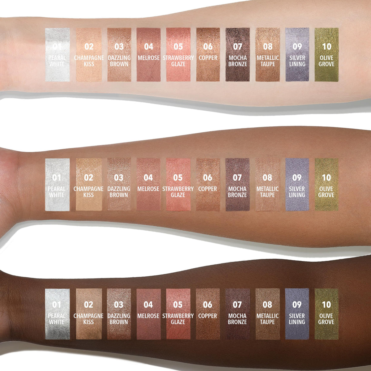 Everlust Shimmer Cream Shadow (008, Metallic Taupe) Beauty & Personal Care Moira