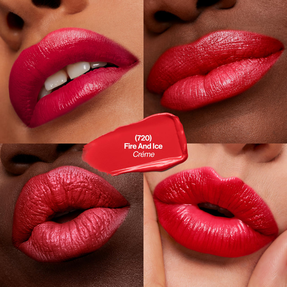 Revlon Super Lustrous Lipstick, Creamy Formula For Soft, Fuller-Looking Lips, Moisturized Feel, 720 Fire & Ice, 0.15 oz Beauty & Personal Care REVLON