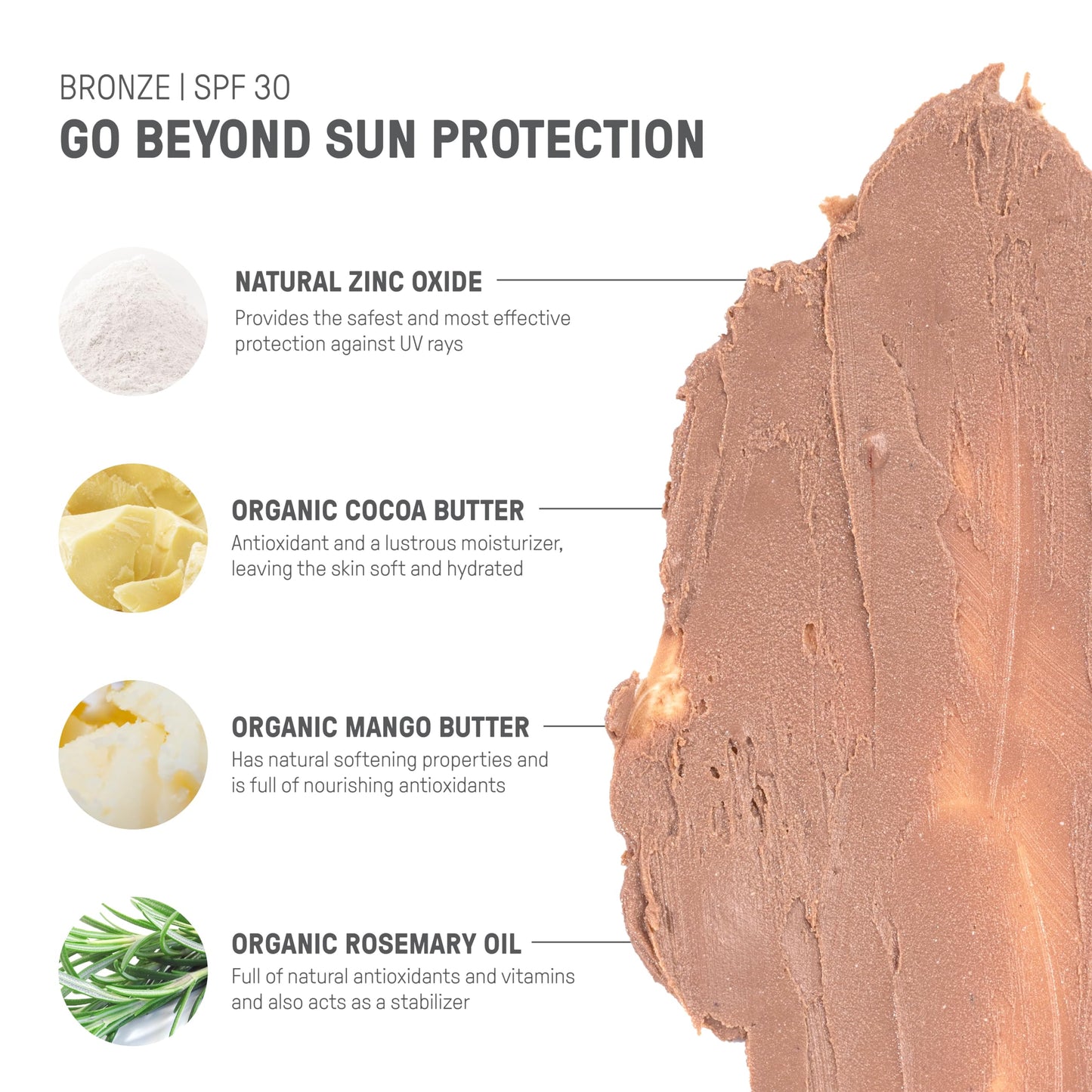 Raw Element Ultra-Moisturizing Face Tint Sunscreen, SPF 30+, Non Toxic Mineral Face Cream, Non Nano Zinc Oxide, Reef Friendly, Safe for All Ages, 0.5 Beauty & Personal Care Raw Elements