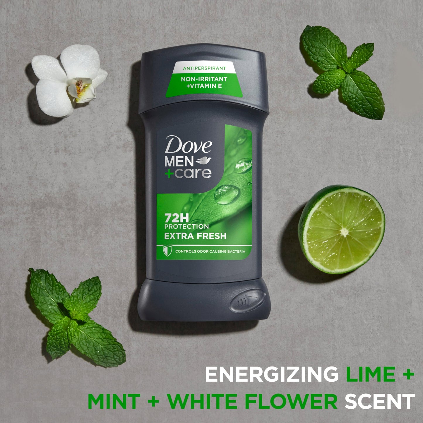 Dove Men+Care Extra Fresh Men's Antiperspirant Deodorant Stick Extra Fresh Twin pack With 72-hour sweat & odor protection with 1/4 Moisturizing Cream Beauty and Personal Care DOVE MEN + CARE