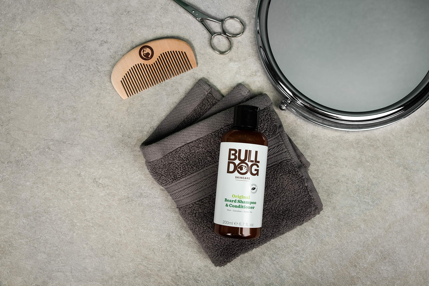 Bulldog Mens Skincare and Grooming Original Beard Shampoo and Conditioner, 6.7 Ounce Beauty & Personal Care Bulldog Mens Skincare and Grooming