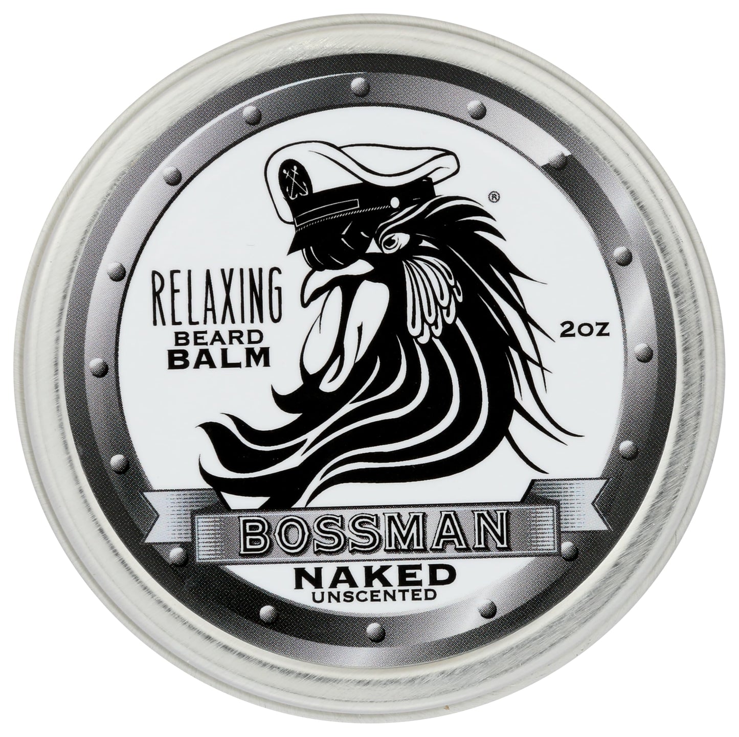 Bossman Relaxing Beard Balm for Men (Naked - Unscented) - Tames, Relaxes, Thickens & Softens for Ultimate Beard Care - Made in USA Beauty & Personal Care Bossman