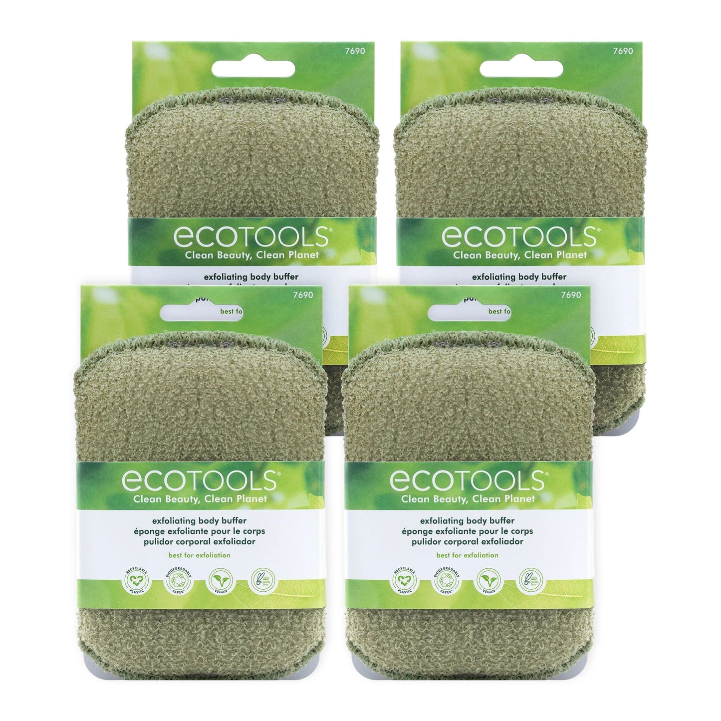EcoTools Exfoliating Body Buffer, 1 Count Beauty and Personal Care EcoTools