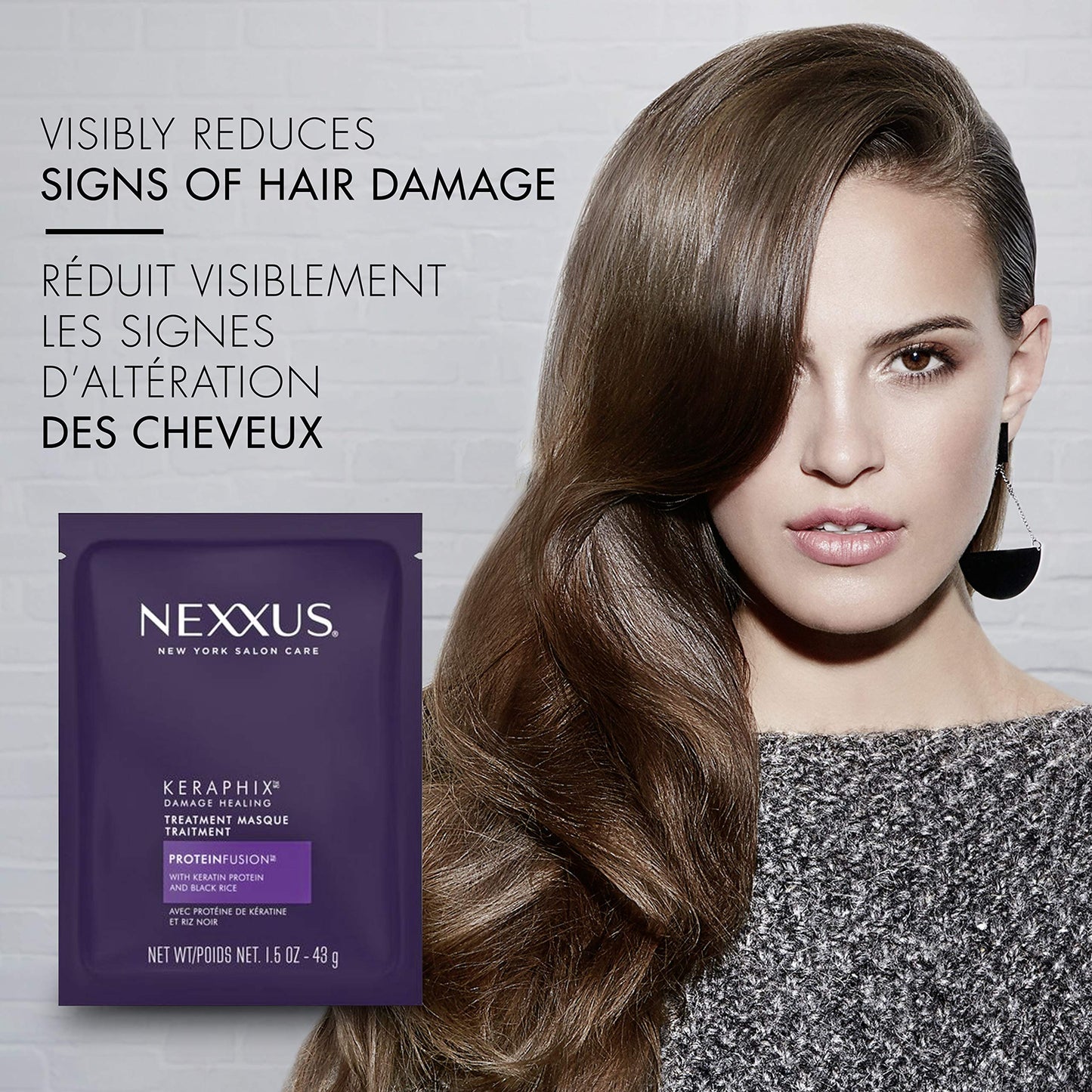 Nexxus Keraphix Masque for Damaged Hair 1.5 oz Beauty & Personal Care Nexxus
