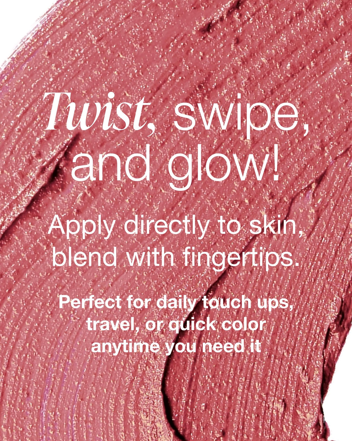 Mineral Fusion 3-in-1 Color Stick - Hydrating Tinted Cream Blush for Cheeks, Lip and Eye - Natural Multi Use Makeup (Terra Cotta) Beauty & Personal Care Mineral Fusion