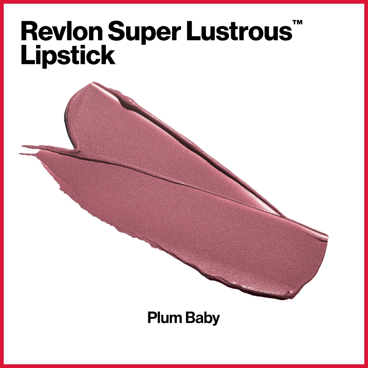 Revlon Super Lustrous Lipstick, Creamy Formula For Soft, Fuller-Looking Lips, Moisturized Feel, 467 Plum Baby, 0.15 oz Beauty & Personal Care REVLON